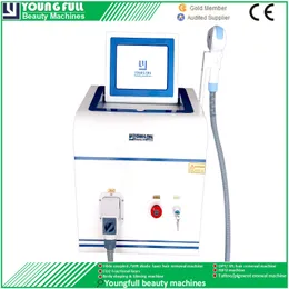 1000W لا يوجد جهاز DEPILATION جهاز EPILATION أداة طويلة الوقت مستمر العمل 805NM DIODO LAZER PERMANANT SHRID DIODE LASER 808NM إزالة الشعر