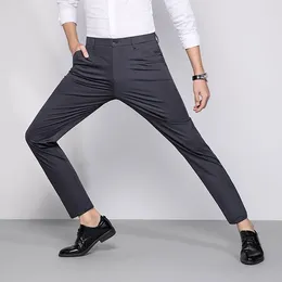 Мужские брюки с тонким растяжением на открытом воздухе с ветропроницаемыми твердым цветом брюки Большой производство в течение всего сезона удобно
