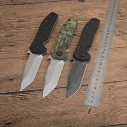 1PCS Nowy folder kieszonkowy 0620 Nóż D2 Stone Wash Tanto Point Blade G10 ze stalowym uchwytem na zewnątrz kempingowe wędkarstwo EDC z pudełkiem detalicznym