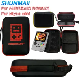 Fälle Handheld Game Console Storage Case Bag für Miyoo Mini Plus/Hanbernic RG35XX Tragetasche Cover Hard Travent Bag Game Accessoires
