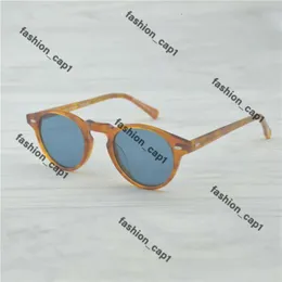 Oliver People Sunglasses Wholesale-Gregory Peck 브랜드 디자이너 남성 여성 선글라스 올리브 선글라스 편광 Sung186 레트로 태양 안경 Oculos de Sol OV 5186 835