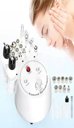 Wondeful 3 In 1 Diamond Microdermabrasion Dermabrasion Vacuum Spray Acne Borttagning Ansiktsmaskin för Homespa7008340