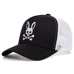 Caps de bola Bad Bunny Rabbit Bordety Men Mulher Caminhão Capinho Caps de Baseball Mesh Mesh 231208 4585