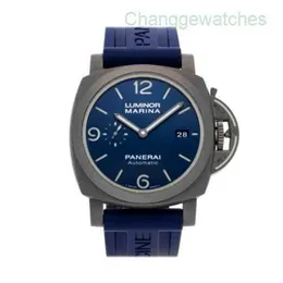 Relógios de luxo de Wristwatch de designer relógios automáticos relógios homens Peni Marina Auto 44mm Titan Herren Armbanduhr Pam 1117wlxj0a