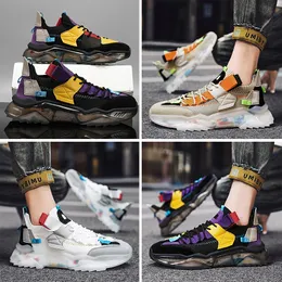 Designer mens basketball shoes new oversized sock sneakers summer breathable running shoes outdoor thick soled leather patchwork knitted trendy brand shoes39-46