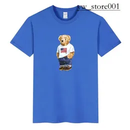 24 Ny Little Bear Tshirt Designer Fashion T Shirts Bear Shirt Mens Womens Polo T Shirt Graphic Bear Printed Man Casual Tshirt Luxury Short Sleeve Clothing 9375