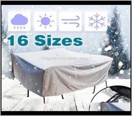 ÖVRIGA HEM DROP -leverans 2021 20Size Outdoor Waterproof Dust Proof Möbler SOFA FÖRORDBABEL TOBLE GARDEN Patio Protector Rain SN9407436