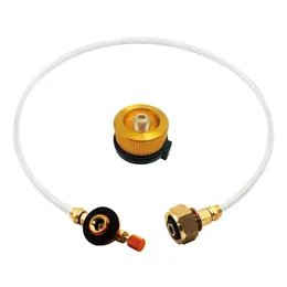 Outdoor cemping Gas Pieczak Propan adapter adapter zbiornik Coupler Adapter Akcesoria do ładowania gazu