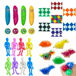 Fingerfäkation Fun Fingerschleuder weiche Klebstoff -Wandschubblase Zappelspielzeug Dekompression Spielzeug