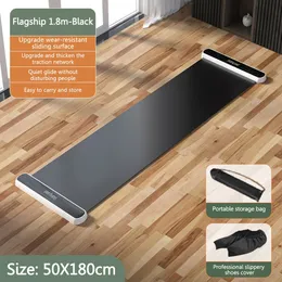 Leg Core Skating Training Mat Indoor Equipment Mountaineering Running Assistant Pad Portable Antiskid Mute Exercise Accessorie 240415