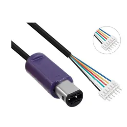 Кабели 1PEECE Высококачественный игровой консольный кабель для GameCube для NGC GC Game Controller Line Line Gamepad Hardersing Bord