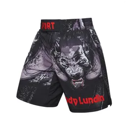 Men's Shorts Cody Lundin Breathable Men Fight Wear Gym Sublimation Custom Muay Thai Boxing Mma Bjj Sportswear