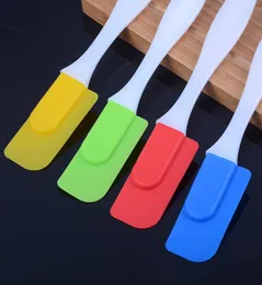 Fırın Gadget Silikon Araçlar Yumuşak Spatula Kek Tereyağı Krem Sıyırıcı Yüksek Sıcaklık Düz Deli Mutfak Pişirme Aracı DH85112861595