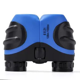 Binoculares Profissional 8x21 Mini Telescópio Infantil Binocular à prova de choque para camping Turismo Viagens Kids Toys Gifts