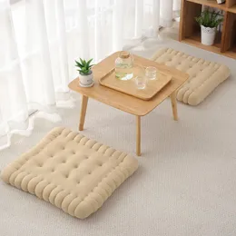 Сидя подушка творческий мягкий бисквит форма подушка классическое кресло кресло для подушки для автомобильного сиденья декор печенье с печеньем татами