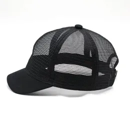 Mesh Short Bim Baseball Cap Mode Sport Hüte für Männer Frauen hohe Qualität Unisex 240323