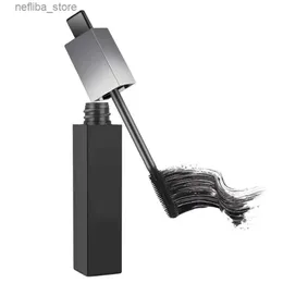 Mascara Custom Wide-angle Rotating Bendable Mascara Lengthening Black Lash Eyelash Extension Long-wearing Non-smudged Makeup Bulk L410