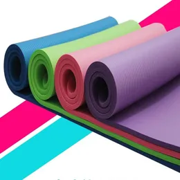 Yoga Mat Non-Slip Sports Gym Mat Tjock Eva Comfort Foam Yoga Mat för träning, Yoga och Pilates Gym Mat
