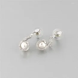 Stud Earrings 2024 Fashion High-quality Color Design Of Perforated Leaf Is The Most Exquisite And Charming Gift For Women's J