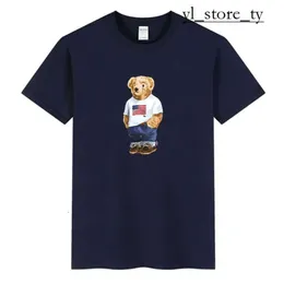 24 Ny Little Bear Tshirt Designer Trendy T Shirts Bear Shirt Mens Womens Polo T Shirt Graphic Bear Printed Man Casual Tshirt Luxury Short Sleeve Clothing 6252