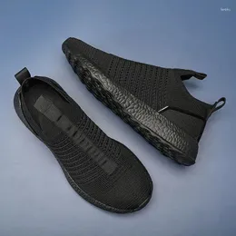 Sapatos casuais homens moda moda piloto de tecido respirável Ultra leve tênis vulcanizados esportes de caminhada