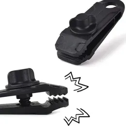 Tent Canopy Clip Windproof Special Tooth Design Outdoor Fixing Hook Buckle for Outdoor Camping Accessories