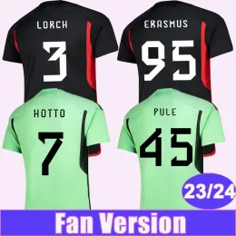 Use 23 24 Orlando Pirates Erasmus mens Jerseys Lorch Maswanganyi Hotto Pula Lepasa Monare Matrose Timm Home Away Football Shirt