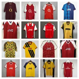 Retro Arsenals Fußball Trikot Highbury Home Football Shirt Pires Henry Reyes 02 03 05 06 98 99 Bergkamp 94 95 Van Persie 96 97 Galla 86 87 89 Wright