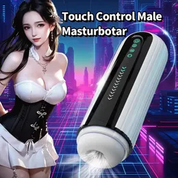 Máquina de masturbação de masturbador de masturbador telescópica masculino masculpação de masturbação de boquete oral buceta de produto adulto para homens 240402