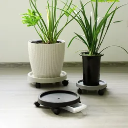 صينية أواني الزهور المنقولة مع عجلات عالمية الغراس Caddy Storage Planter Treshing High Behing for Garden Indoor Office Higds 240410