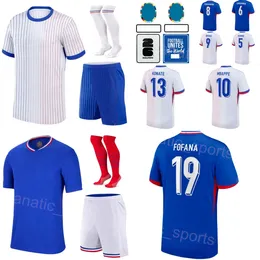 Adult Child Euro Cup French 19 BENZEMA Soccer Jersey 2024 National Team 11 COMAN 1 LLORIS 21 LUCAS 6 CAMAVINGA 11 DEMBELE 13 KONATE 7 GRIEZMANN Football Shirt Kits