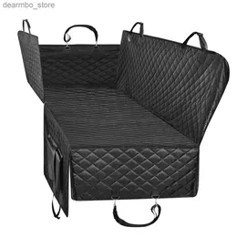 개 캐리어 Do Car Seat Cover 방수 DO CAR 액세서리 애완 동물 DO CARCH HAMMOCK CUSHION PROTECTOR 이동 후면 뒷좌석 좌석 매트 L49