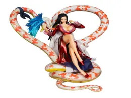 23cm 18 escala de anime japonês megahouse boa hancock andou kenji pvc action briny game estátue estátua colecionável boneca presente aa2203115028300