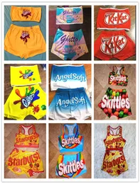 Designerinnen Frauen Bikini Bikini Badeanzug Cartoon Tankinis Badebekleidung Tanktops Push Up BH Schwimmhorts zweiteilige Set Beach Schwimmanzug Yoga7915822