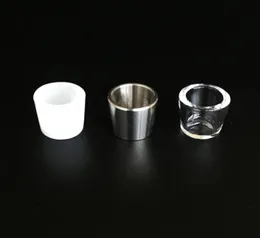 Frosted Quartz Titanium Bowl Einsatz für Peak mit 3 Typen Raucherzubehör4577686