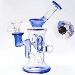 Szklana rura wodna Bong mocne platformy Dab Hakahs Bubbler Starry Ball Smoking Joint robi ręcznie z miską 14 mm