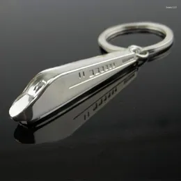 Keychains 1pc 비행 전에 제거 하모니 트레인 열차 키 체인 자동차 홀더를위한 창의적 키 링 소설 펜던트 반지