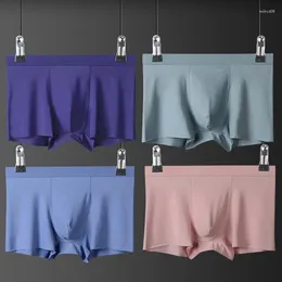 Underpants mastwrewwear boxer pantaloncini mobili di alta qualità modale traspirato u saccheggiatori maschi bikini boxer