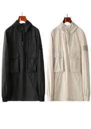 Men039S Jackets Ghost Piece Smock Anorak Nylon Hoodies 외부웨어 완장 로고 남자 코트 캐주얼 야외 재킷 조깅 트랙 슈트 4907627