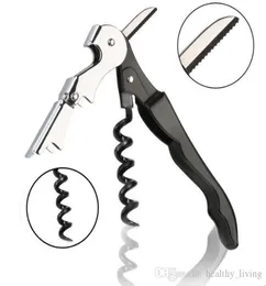 Waiter Wine Tool Bottle Opener Sea Horse Corkscrew Knife Pulltap Double Hinged Corkscrew DHL 2123340555