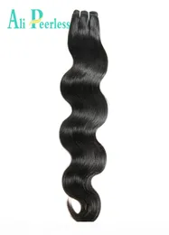 Ali Peer Fair Peruvian Fave Virgin Human Hair 10quot28quot Nature Black Tkaining Unrogressed One Poledle9119943