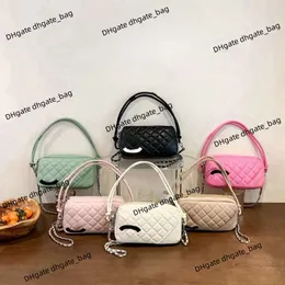 Женская роскошная сумочка CH Designer Bag Fashion Diamond Cheam Chain Bag Bag Single Tote Tote High внешний уровень подушка средневековая сумка поперечного тела.