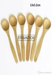 7 dimensioni piccoli cucchiai di bambù naturale eeofriendly mini cucchiai di miele cucina mini cucchiaino da cucchiaino per bambini
