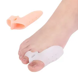 1pair Little Toe Pinkie Fußdaum für tägliche Verwendung Silikonkorrektur Gel -Zehen Bunion Guard Foot Care Toe Trennzeichen