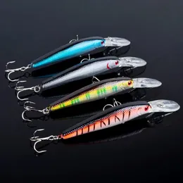 new 2024 New 1Pcs Fishing Lure 125mm 14g Wobblers Artificial Hard Bait Deep Sea Bass Lure Plastic Fish Fishing Tackle for Catching Deep Sea