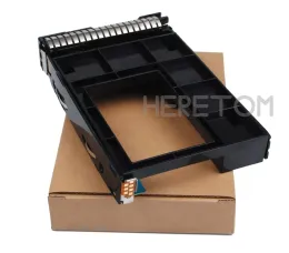 HJÄLLS HÄRA 2,5 "SSD till 3,5" Converter Adapter 3.5 "SAS/SATA Hard Drive Tray Caddy Bracket för HP Gen8/G9 651314001+661914001