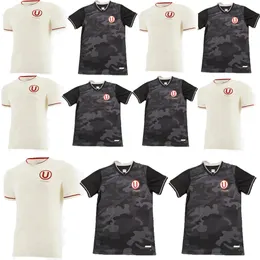 2024 2025 Club Breathable clothing Universitario de Deportes University of Peru Black Soccer Jerseys 23 24 home men fans version football shirts