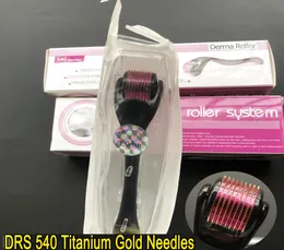 Nuovo rullo DRS 540 Micro Aghle Derma Rullo DRS Titanium Dermaroller Microneedle Rullo per rimozione dell'acne4579510