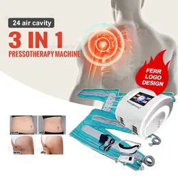 Professionelle 24 Airbags Pressoterapien Infrarotkörperschleiftmaschine mit Augenmassage Pressotherapie Lymphdrainage Sauna Anzug