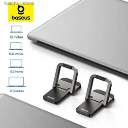 Outros componentes do computador Baseus Laptop Stand para teclado de computador Mini laptop portátil Stand para MacBook Laptop Aluminium Support Y240418